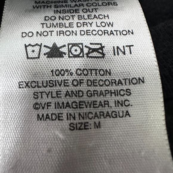 Harley Davidson Rommel Bike Fest 2014 T-Shirt Men’s Medium Black Pin Up Girl Tee - Picture 6 of 10